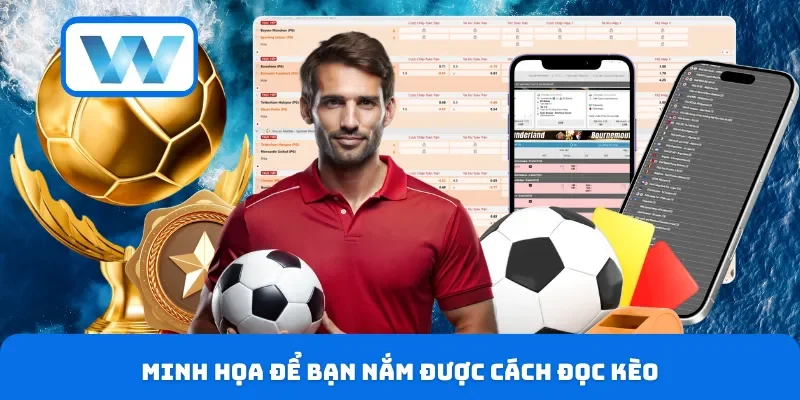 Minh họa để bạn nắm được cách đọc kèo