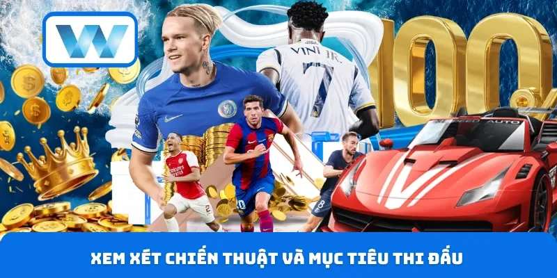 Xem xét chiến thuật và mục tiêu thi đấu