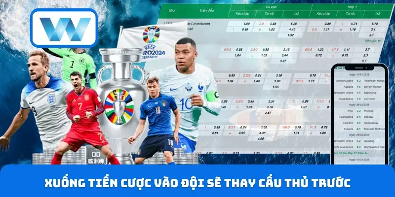 Kèo Thay Người W88 - Cách Chơi Và Chiến Lược Ít Người Biết 3 Xuống tiền cược vào đội sẽ thay cầu thủ trước